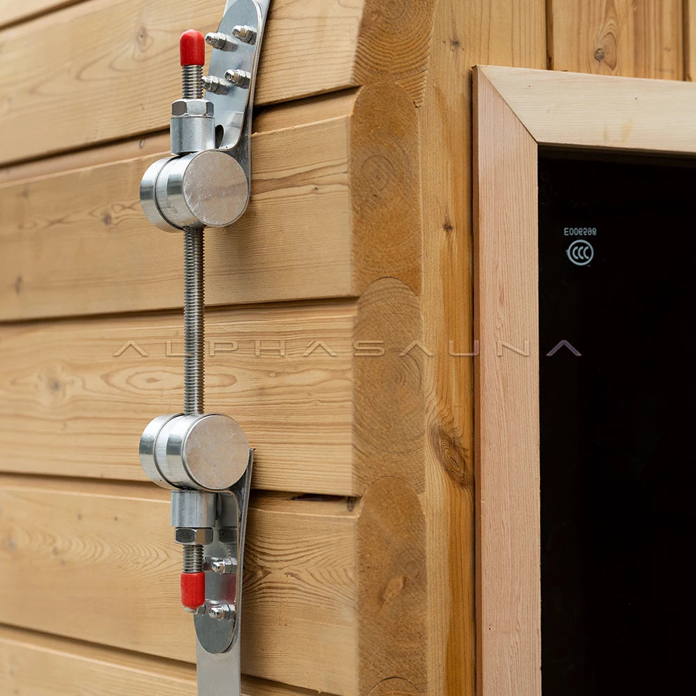 Neues Sauna-Set für kommerzielle Sauna und Dampfbad aus reinem kanadischem Rotzedernholz