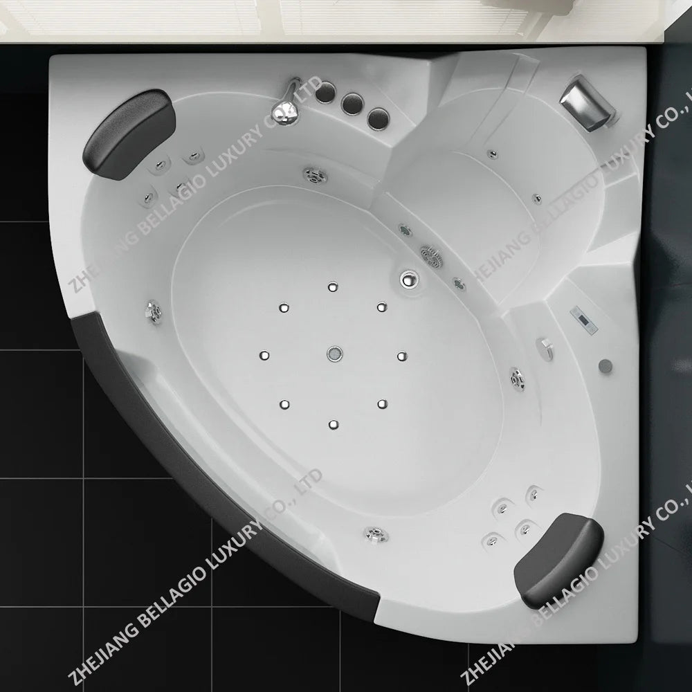 BELLAGIO 2022 TÜV/ETL Acryl Drop in Tub Whirlpool Badewanne Eck-Whirlpool Spa Badwanne